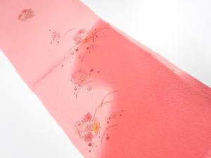 未使用品　正絹　縮緬地　帯揚げ